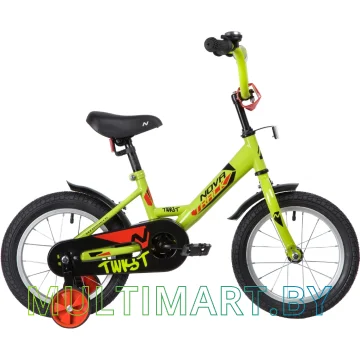 Детский велосипед Novatrack Twist 141TWIST.GN20 (зеленый, 2020)